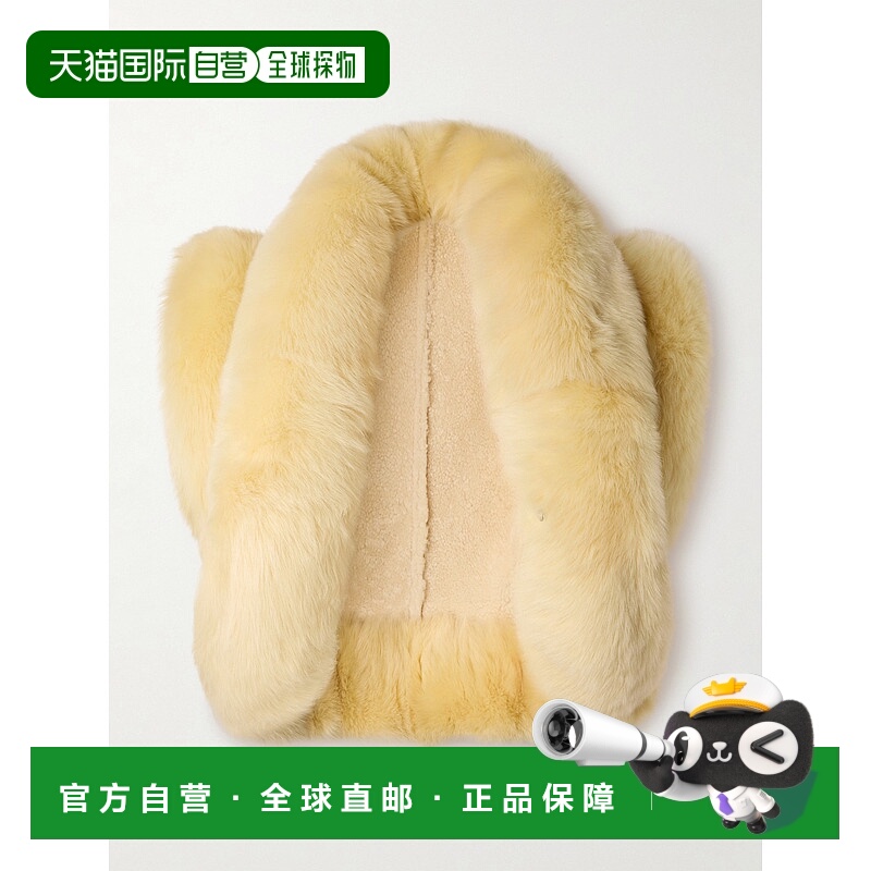 香港直邮Alaia 女士 毛羊皮背心 AA9M1103L028B113NATUREL