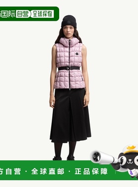 自营欧洲直邮Moncler/盟可睐 Emilion 方形绗缝无袖羽绒服