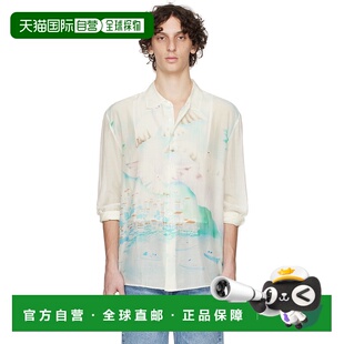 1h可退 香港直邮Our Legacy 男士 OUR LEGACY 灰白色 Adorn 衬衫