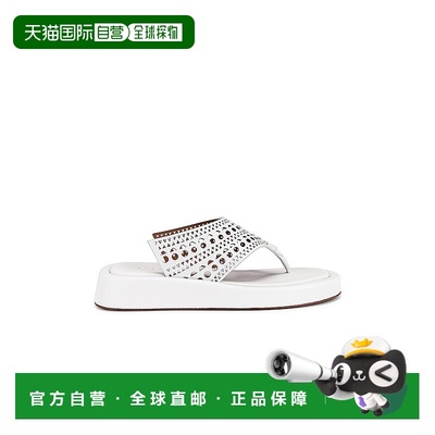 1h可退 香港直邮Alaia 女士 Vienne 夹趾防水台凉鞋 AA3S048CK001