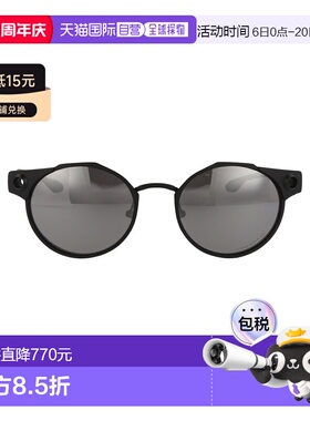 1h可退 香港直邮Oakley 欧克利 男士 绸缎黑色钛合金太阳眼镜 0OO