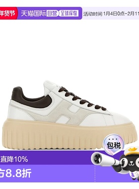 香港直邮Hogan 圆头低帮休闲鞋 HXW6450FE91UIT厚底女鞋
