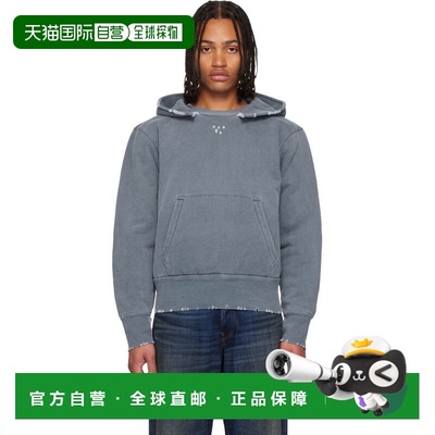 1h可退 香港直邮Our Legacy 男士 蓝色 Relic 连帽衫 M4256RF卫衣