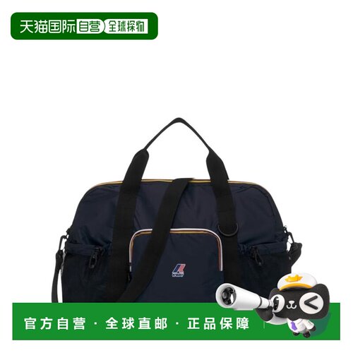 1h可退 香港直邮K-WAY 男士旅行包 K5135QWK89 SS2026 蓝色