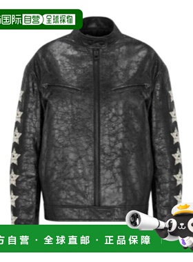 香港直邮Dior 拉链长袖皮夹克 425C27AL247迪奥