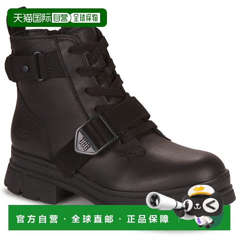 欧洲直邮UGG  ASHTON LACE UP 女鞋靴子 1130518-BLK女靴