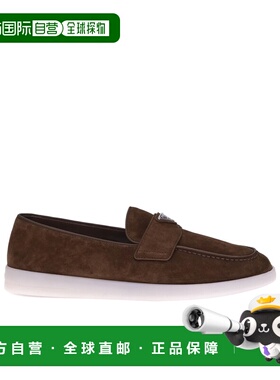 香港直邮Prada 圆头乐福鞋 2DG124103FG001普拉达一脚蹬