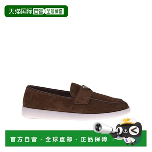 香港直邮Prada 圆头乐福鞋 2DG124103FG001普拉达一脚蹬