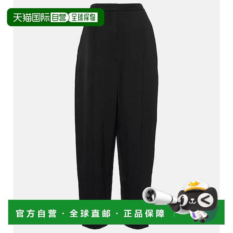 1h可退 香港直邮KHAITE 女士 Ashford 羊毛混纺直筒长裤女裤图片