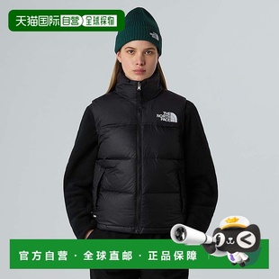 女款 Nuptse 羽绒背心TheNorthFace Retro 自营欧洲直邮北面1996