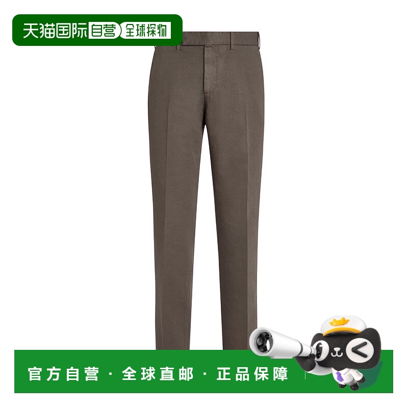 香港直邮Zegna 腰带环休闲裤 UFI37A9TN10