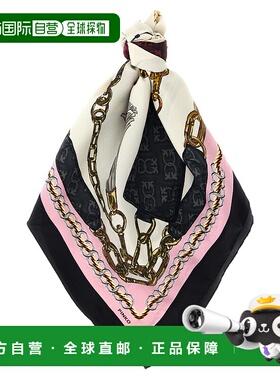 1h可退 香港直邮Pinko 品高 女士 Limbo 图案印花围巾 106656A39L