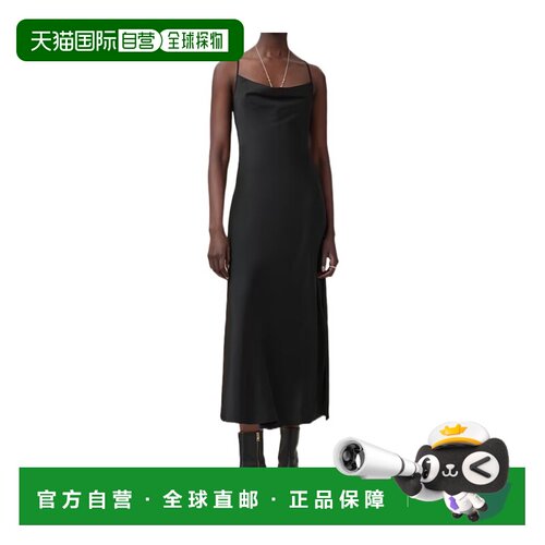1h可退 香港直邮ALL SAINTS 女士连衣裙 W033DZ5 SS2026 黑色 Had