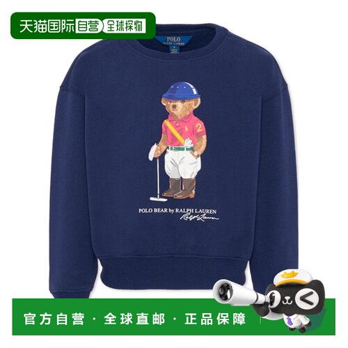 香港直邮Ralph Lauren Polo熊图案卫衣 A96116001