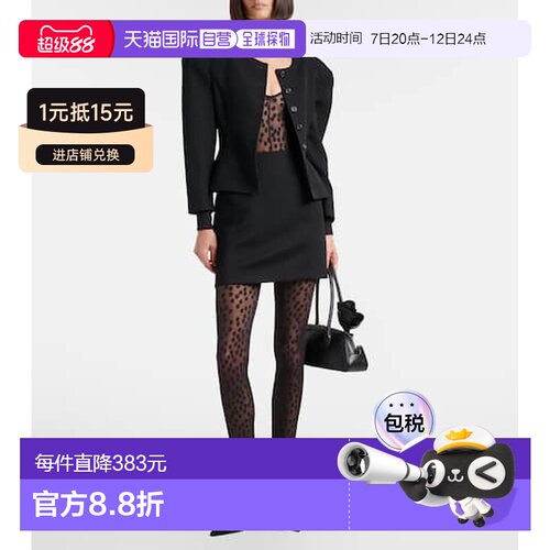 香港直邮Wolford 女士 Sweet 波尔卡圆点透视连衣【付后1h可退】