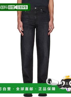 1h可退 香港直邮A.P.C. 男士 黑色 Martin 牛仔裤 COHJXH09121