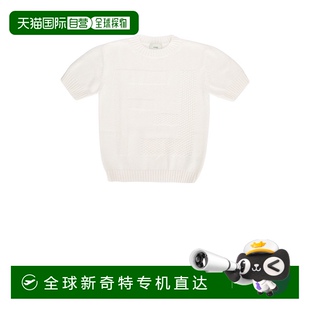 T恤 1h可退 欧洲直邮fendi 少男 上装