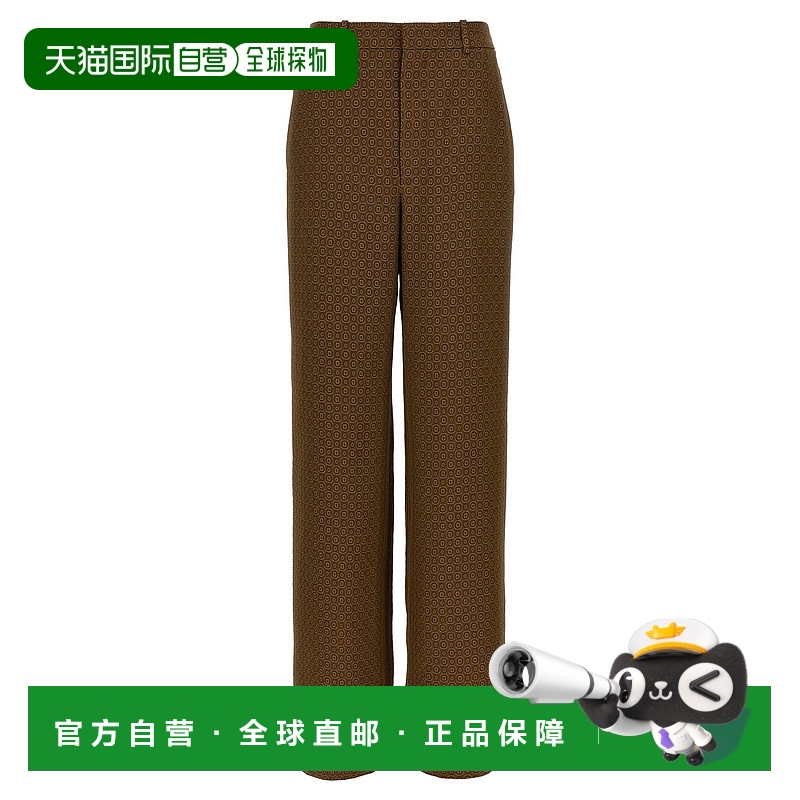 1h可退 香港直邮Saint Laurent 圣罗兰 女士 提花阔腿裤 820232Y6