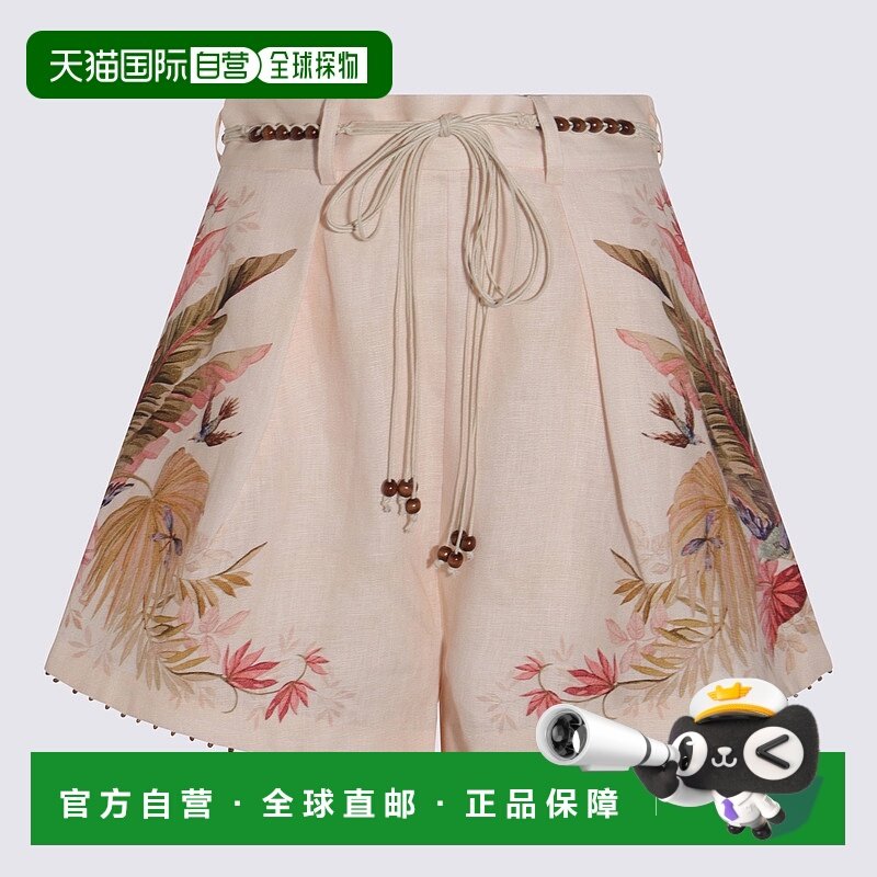 1h可退 香港直邮ZIMMERMANN 女士 短裤 4557ASS253CRMPLMFLO,女装/女士精品,休闲裤,淘宝优惠券,粉丝福利购,淘宝优惠卷