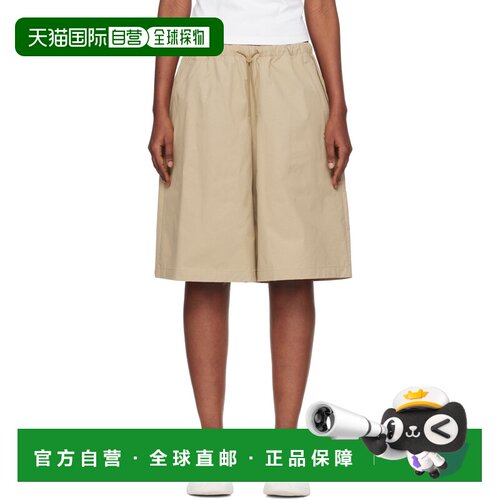 1h可退 香港直邮On 女士 驼色百慕大短裤 1WG11905265Kasha昂跑