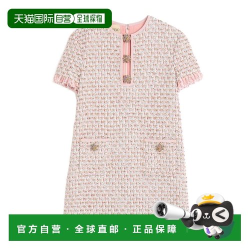 香港直邮Valentino 刺绣连衣裙 BVADW59E5华伦天奴