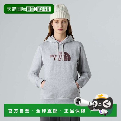 自营欧洲直邮北面 Drew Peak女士连帽卫衣 THE NORTH FACE抓绒