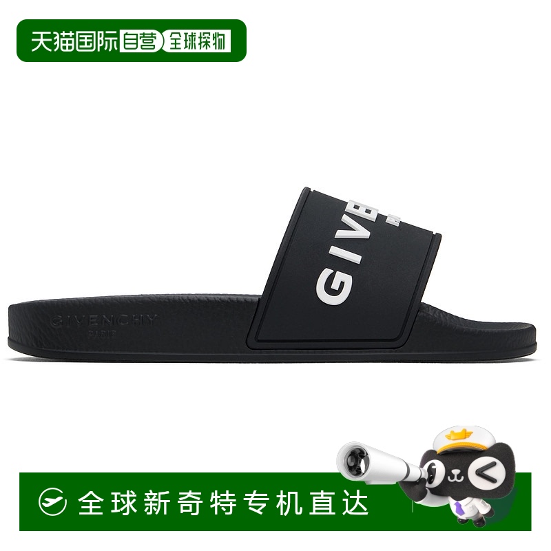 1h可退 香港直邮Givenchy 纪梵希 女士 黑色拖鞋 BE3004E1UM