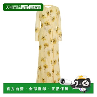 1h可退 香港直邮EMILIA WICKSTEAD 女士 Desiderio 印花雪纺礼服