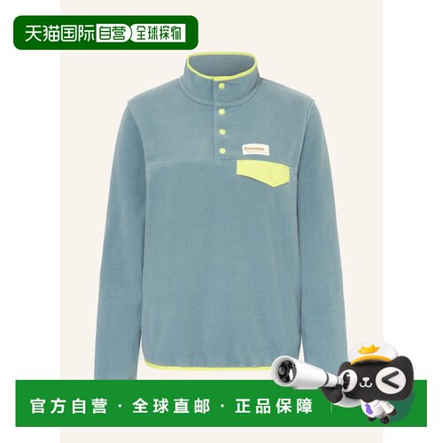 香港直邮Patagonia 女士抓绒衣 100092996917002 CO 蓝色 Fleece