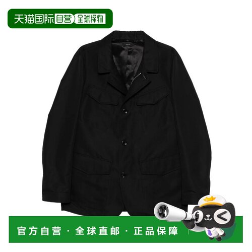 香港直邮TOM FORD 男士夹克 OJM028FMC303NAA SS2026 黑色 Tom Fo