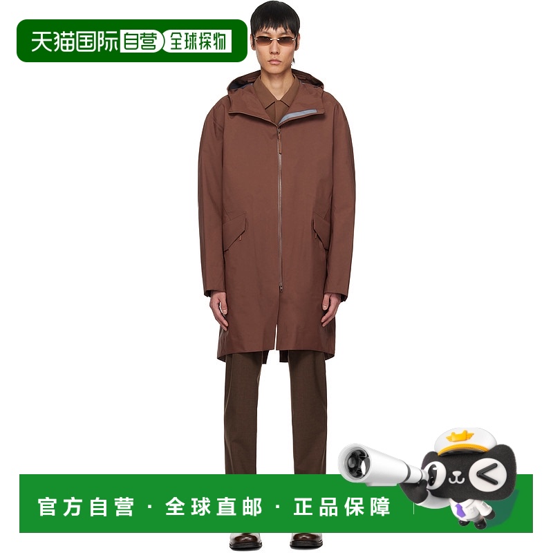 1h可退 香港直邮Veilance 男士 棕色 Monitor 大衣 X000009523