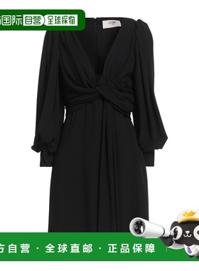 1h可退 香港直邮Celine 思琳 女士 短款连衣裙 black黑色 舒适时