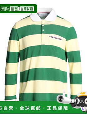 香港直邮Thom Browne 汤姆 布朗 男士 Polo衫 green绿色 舒适时尚
