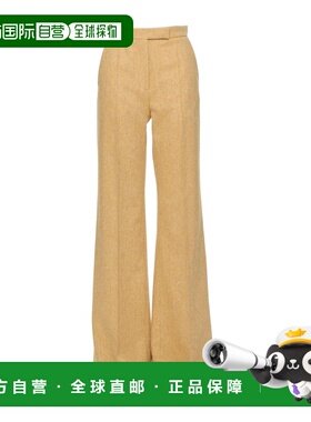 香港直邮Valentino 前褶休闲裤 BRB6S09SG喇叭裤西装裤