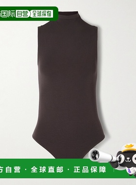 香港直邮Wolford 女士 thong 弹性针织高领连体衣 76071