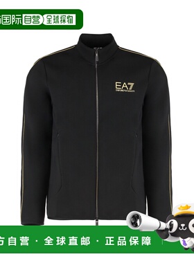 1h可退 香港直邮Ea7 男士 高科技布织全拉链式运动衫 7M000670AF1