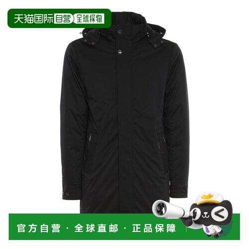 欧洲直邮MOORER 男士羽绒服 MOUCA100028U0402 AW2025 黑色 Vermo