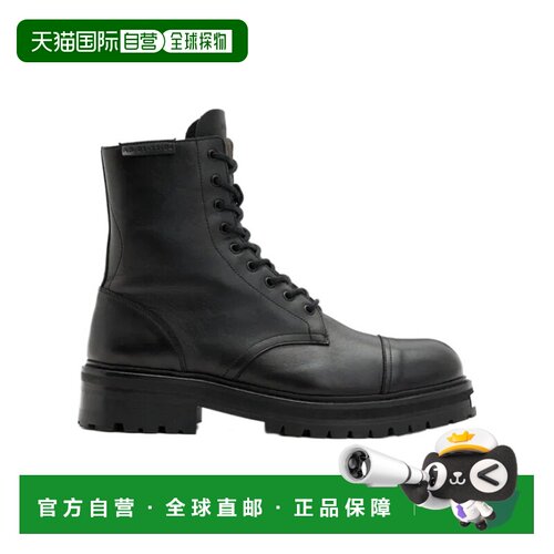 香港直邮ALL SAINTS 男士靴子 M004FBBLACK AW2026 黑色 系带靴子