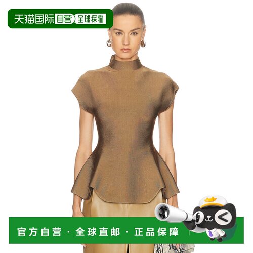 美国直邮KHAITE 女士 Andra 上衣 9806429 舒适时尚
