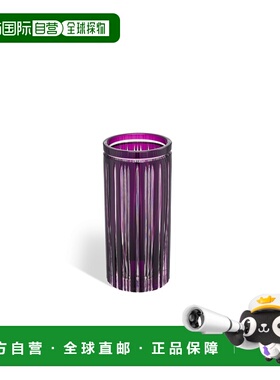 欧洲直邮Dior迪奥 女士紫色水晶玻璃摆件花瓶