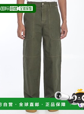 1h可退 香港直邮LOEWE 罗意威 男士 腰带环休闲裤 H526Y04WG6工装