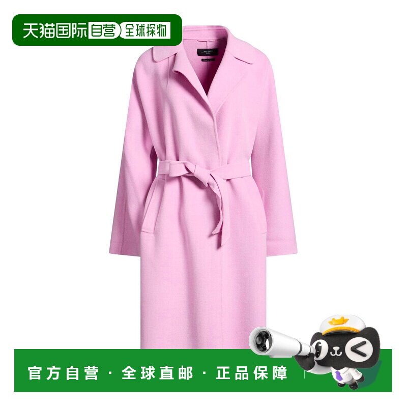 1h可退 香港直邮Weekend Max Mara 女士 大衣 pink粉色 舒适时尚