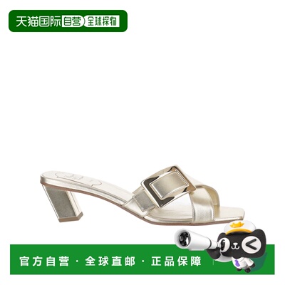 1h可退 香港直邮Roger Vivier 方头高跟凉鞋 RVW82045010KAC