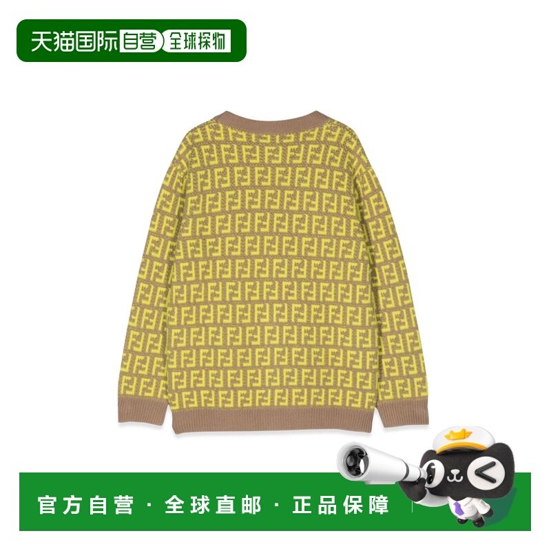 1h可退 香港直邮Fendi 芬迪 女童 针织开衫童装 JUG054KAOBGF1M08,童装/婴儿装/亲子装,毛衣/针织衫,淘宝优惠券,粉丝福利购,淘宝优惠卷