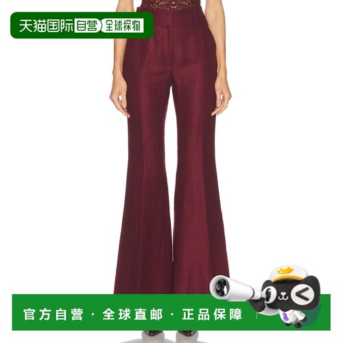 美国直邮Gabriela Hearst 女士 Rhein 亚麻 女装裤子2262109LI042