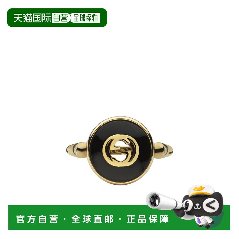 香港直邮Gucci 互扣戒指 YBC786547001
