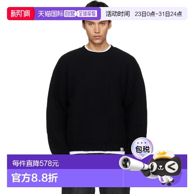 1h可退 香港直邮CARHARTT WIP 男士 黑色 Bishop 毛衣 I035591