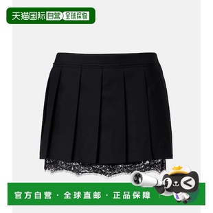 香港直邮Acne Inbora Studios 女士 蕾丝边褶裥迷 艾克妮 1h可退