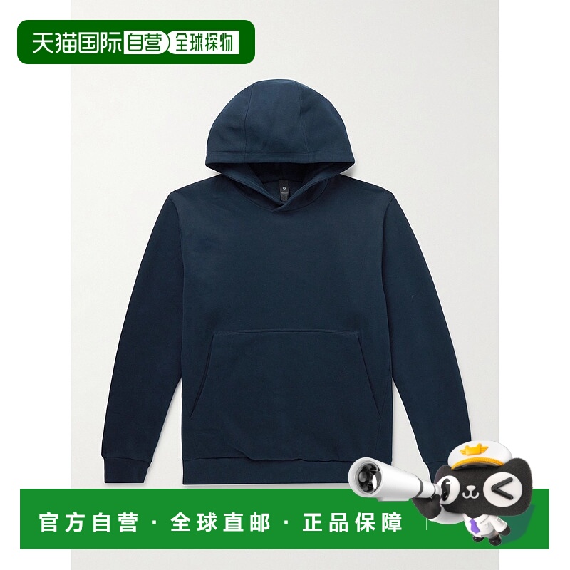 1h可退 香港直邮Lululemon 男士 Steady State 棉混纺针织连帽衫