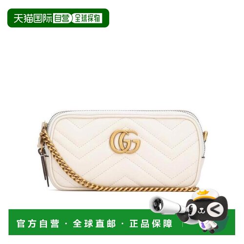 自营1h可退 Gucci GG MARMONG绗缝单肩包 546581DTDCT古驰斜挎包